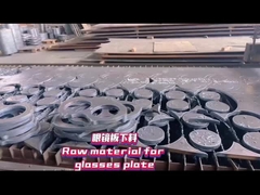 Accesorios para camiones de bomba de hormigón Placas de vidrio y anillo de corte